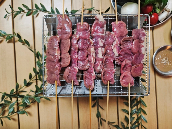  염통꼬치2.6kg (10꼬치 *10봉)