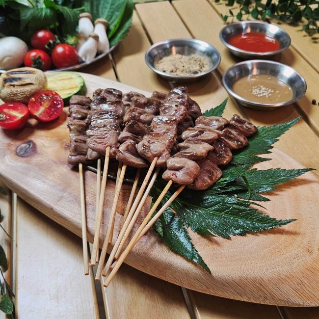  염통꼬치2.6kg (10꼬치 *10봉)