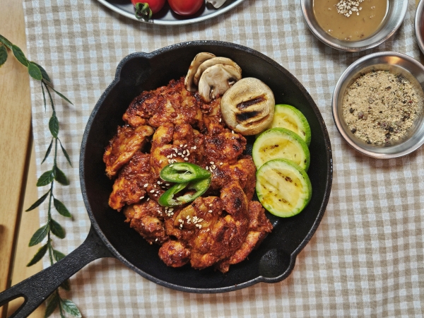 수제 특 양념 닭갈비 500g