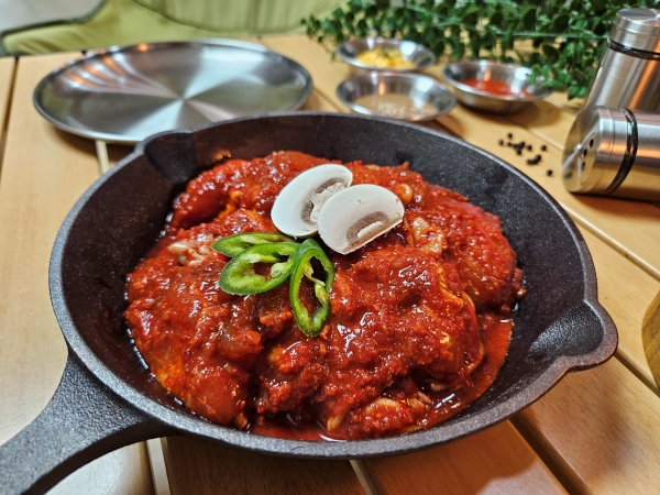 수제 특 양념 닭갈비 500g