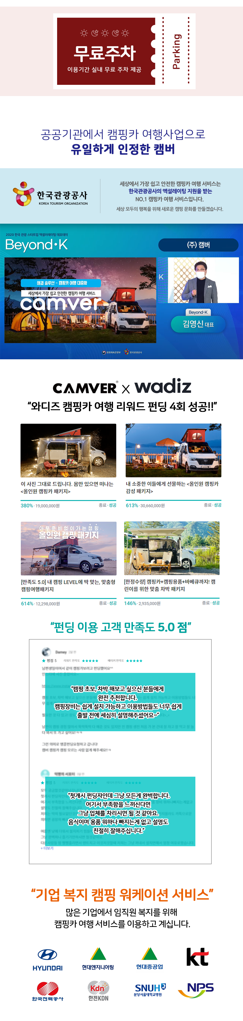 [서울·경기/1박2일/베스트]간편하게 떠나는 레이 캠핑카