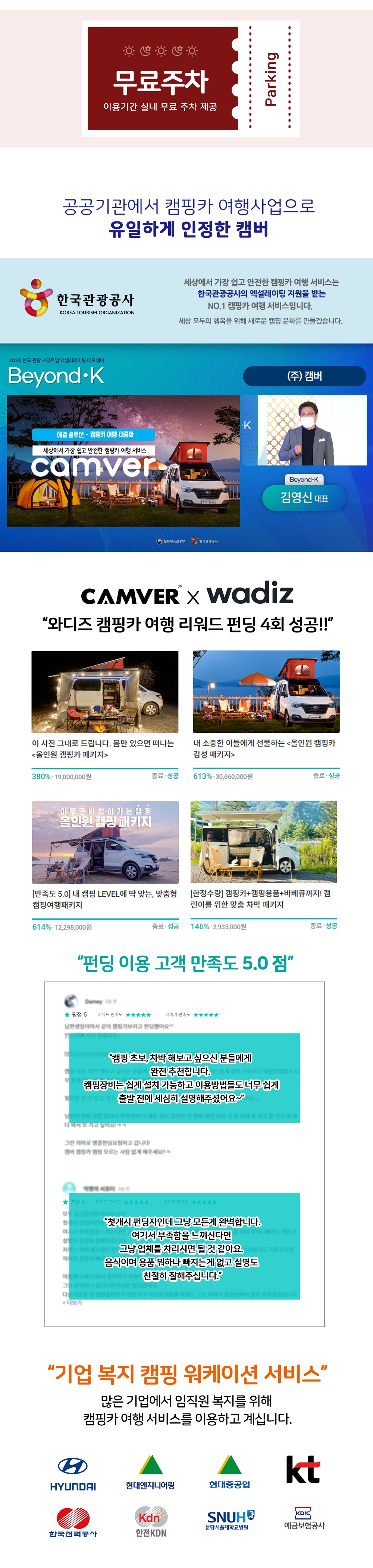 [서울·경기/1박2일]간편하게 떠나는 레이 캠핑카
