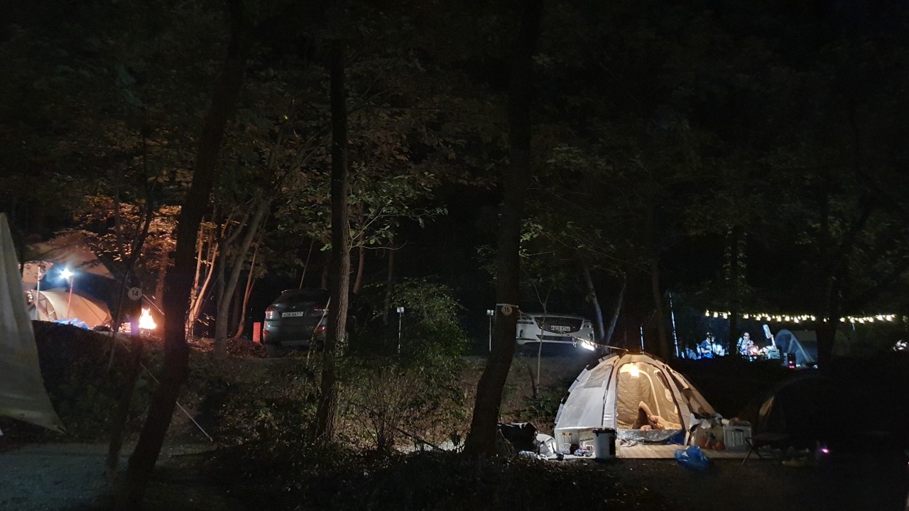 여주 호수산장캠핑장